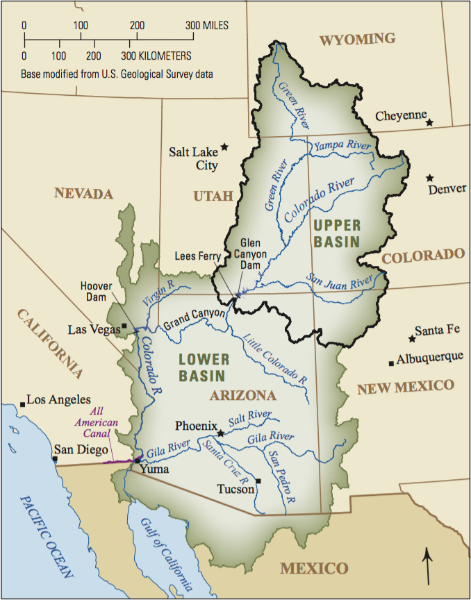 Upper and Lower Basins